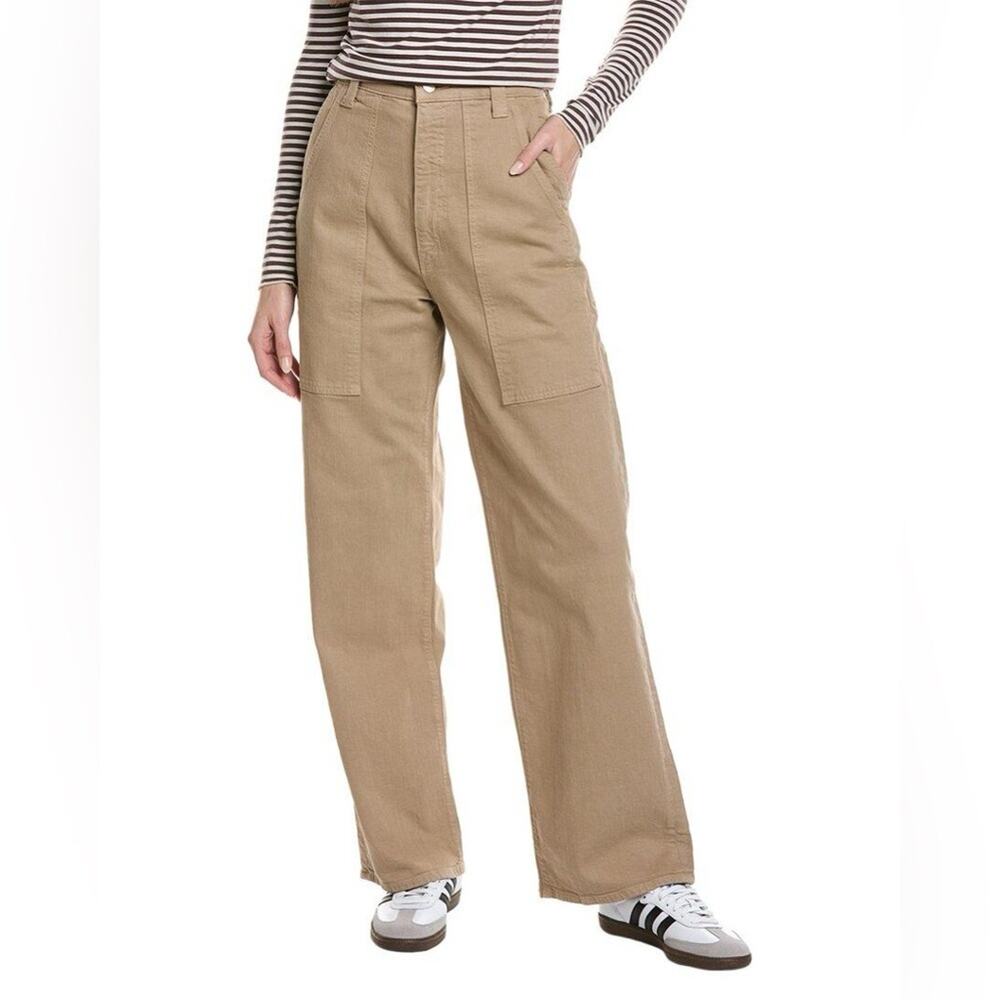 NEW Mother Superior The Quartet Breaker Skimp Jeans in Dark Khaki Size 26